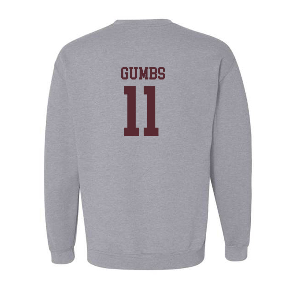 Texas State - NCAA Men's Basketball : Kaden Gumbs - Crewneck Sweatshirt-1