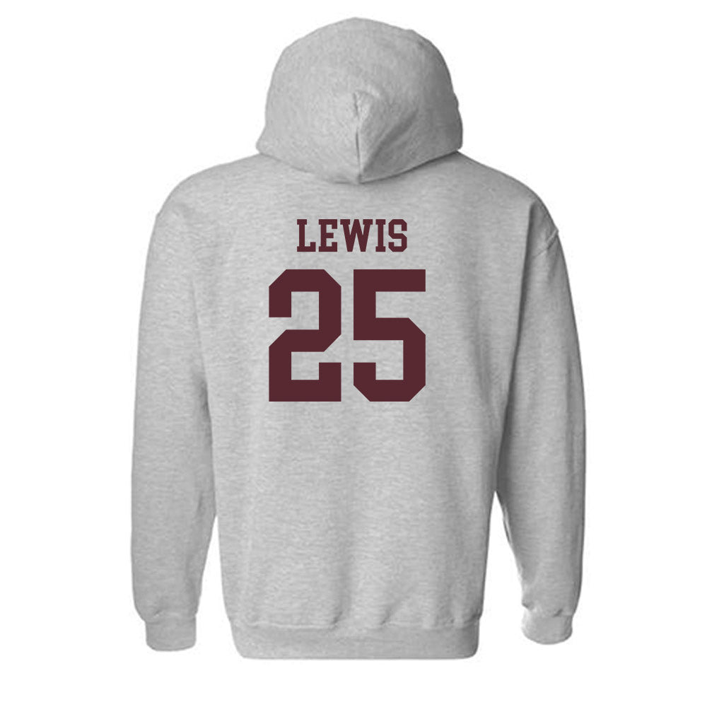 Texas State - NCAA Football : skylar lewis - Classic Shersey Hooded Sweatshirt-1
