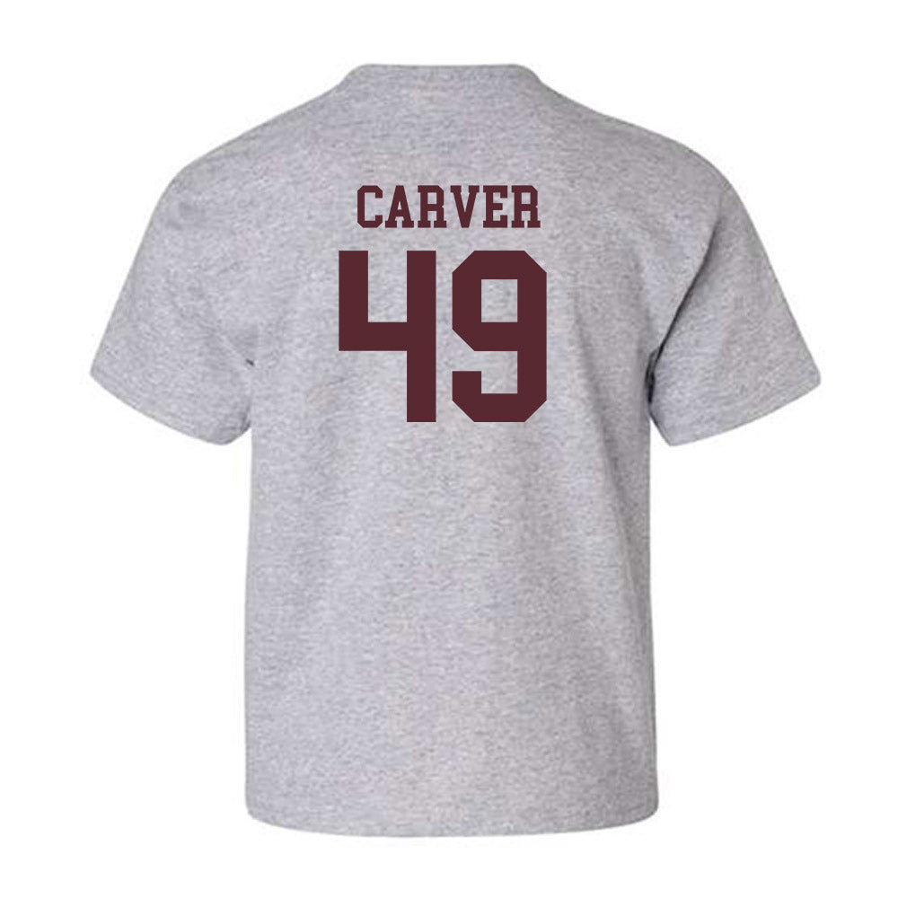 Texas State - NCAA Football : Blaine Carver - Youth T-Shirt-1