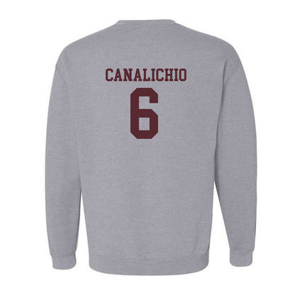 Texas State - NCAA Baseball : Will Canalichio - Crewneck Sweatshirt-1