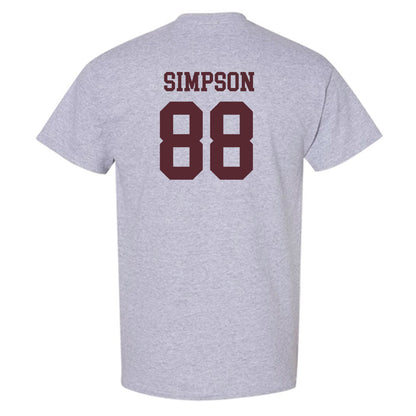 Texas State - NCAA Football : Jake Simpson - Classic Shersey T-Shirt-1