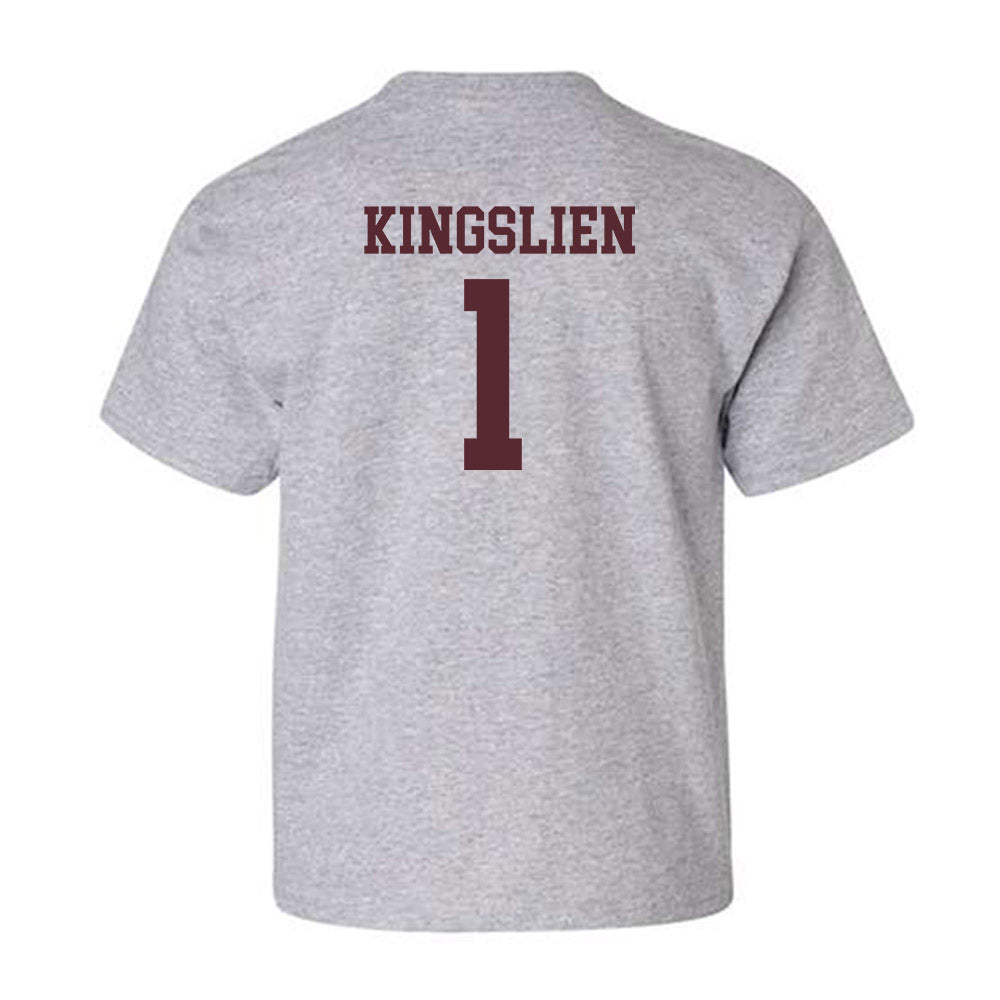 Texas State - NCAA Softball : Maddie Kingslien - Youth T-Shirt-1