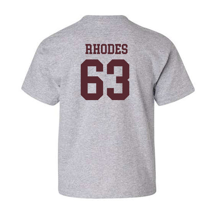 Texas State - NCAA Football : Aidin Rhodes - Youth T-Shirt-1