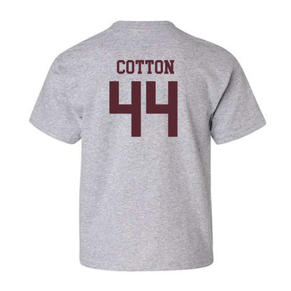 Texas State - NCAA Baseball : Jackson Cotton - Youth T-Shirt-1