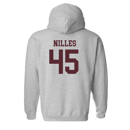 Texas State - NCAA Football : Cole Nilles - Hooded Sweatshirt-1