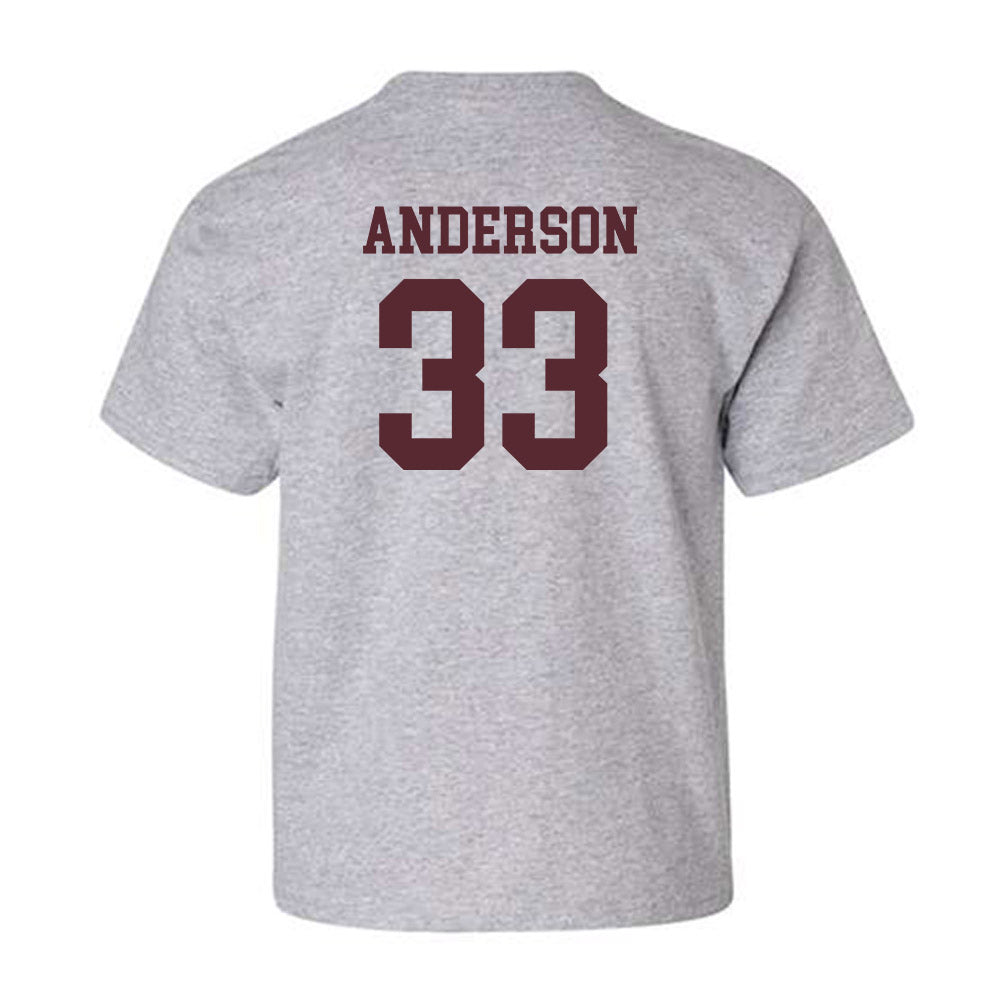 Texas State - NCAA Women's Basketball : Kyra Anderson - Youth T-Shirt-1
