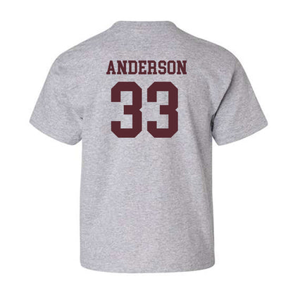 Texas State - NCAA Women's Basketball : Kyra Anderson - Youth T-Shirt-1