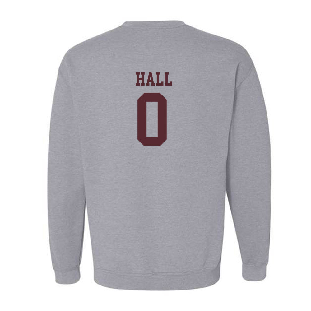 Texas State - NCAA Men's Basketball : Dj Hall - Crewneck Sweatshirt-1