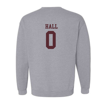 Texas State - NCAA Men's Basketball : Dj Hall - Crewneck Sweatshirt-1