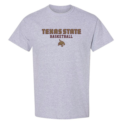 Texas State - NCAA Men's Basketball : Deke Thompson - T-Shirt-0