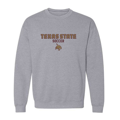 Texas State - NCAA Women's Soccer : Jenny Ngankem - Crewneck Sweatshirt-0