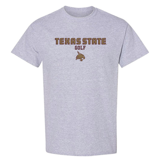 Texas State - NCAA Men's Golf : Terrin Anderson - T-Shirt-0