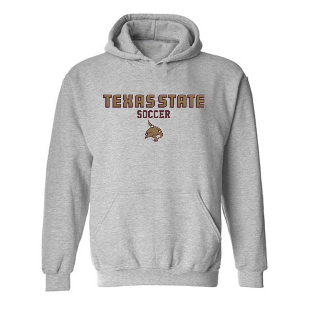 Texas State - NCAA Women's Soccer : Kaylie Smith - Hooded Sweatshirt-0