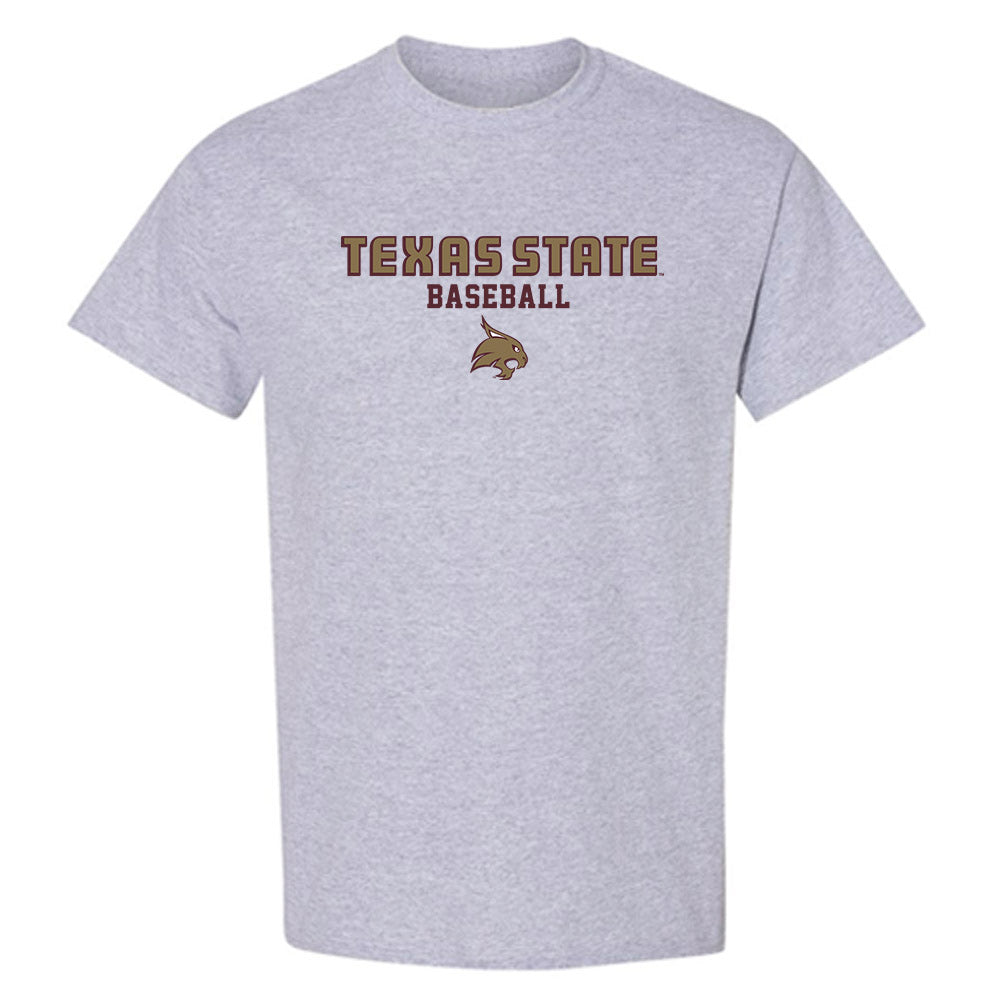 Texas State - NCAA Baseball : Jackson Cotton - T-Shirt-0