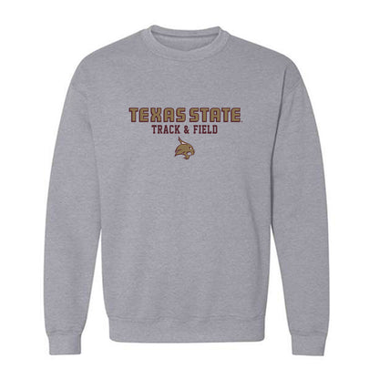 Texas State - NCAA Women's Track & Field : Tateayna Fuller - Classic Shersey Crewneck Sweatshirt-0