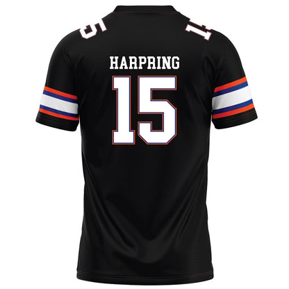Florida - NCAA Football : Luke Harpring - Black Football Jersey-1