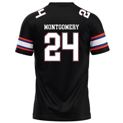 Florida - NCAA Football : London Montgomery - Black Football Jersey-1