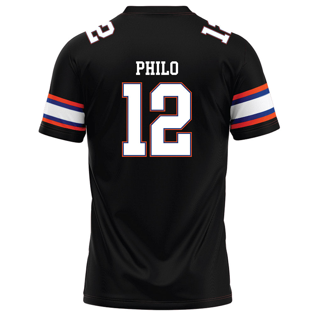 Florida - NCAA Football : Aaron Philo - Black Football Jersey-1
