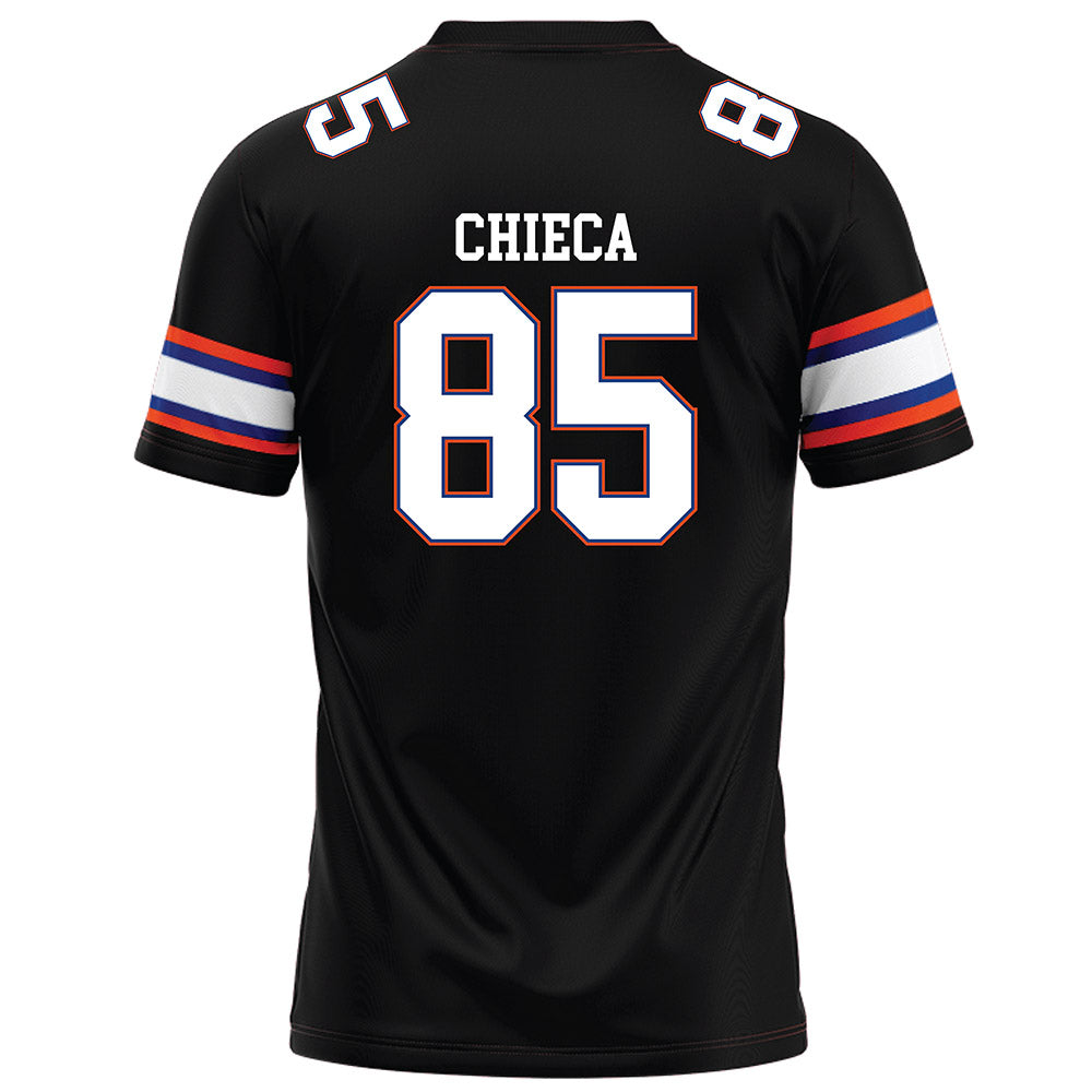 Florida - NCAA Football : Evan Chieca - Black Football Jersey-1