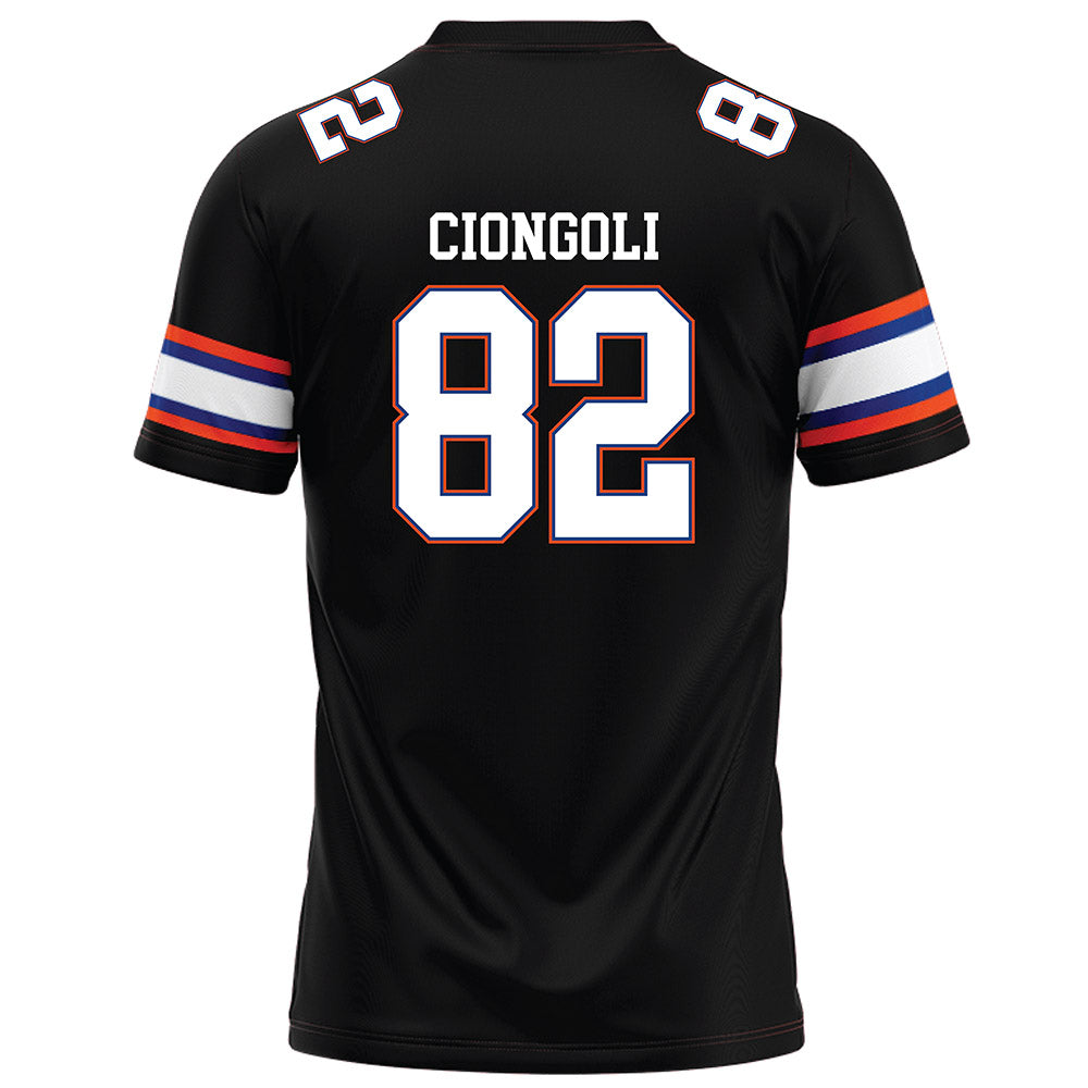 Florida - NCAA Football : Ace Ciongoli - Black Football Jersey-1