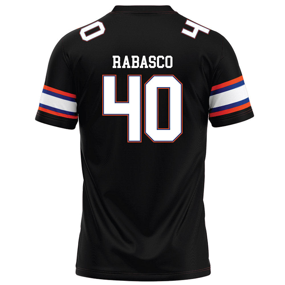 Florida - NCAA Football : Brandon Rabasco - Black Football Jersey