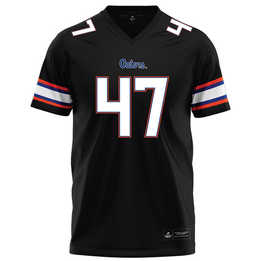 Florida - NCAA Football : Miller Fealy - Black Football Jersey-0