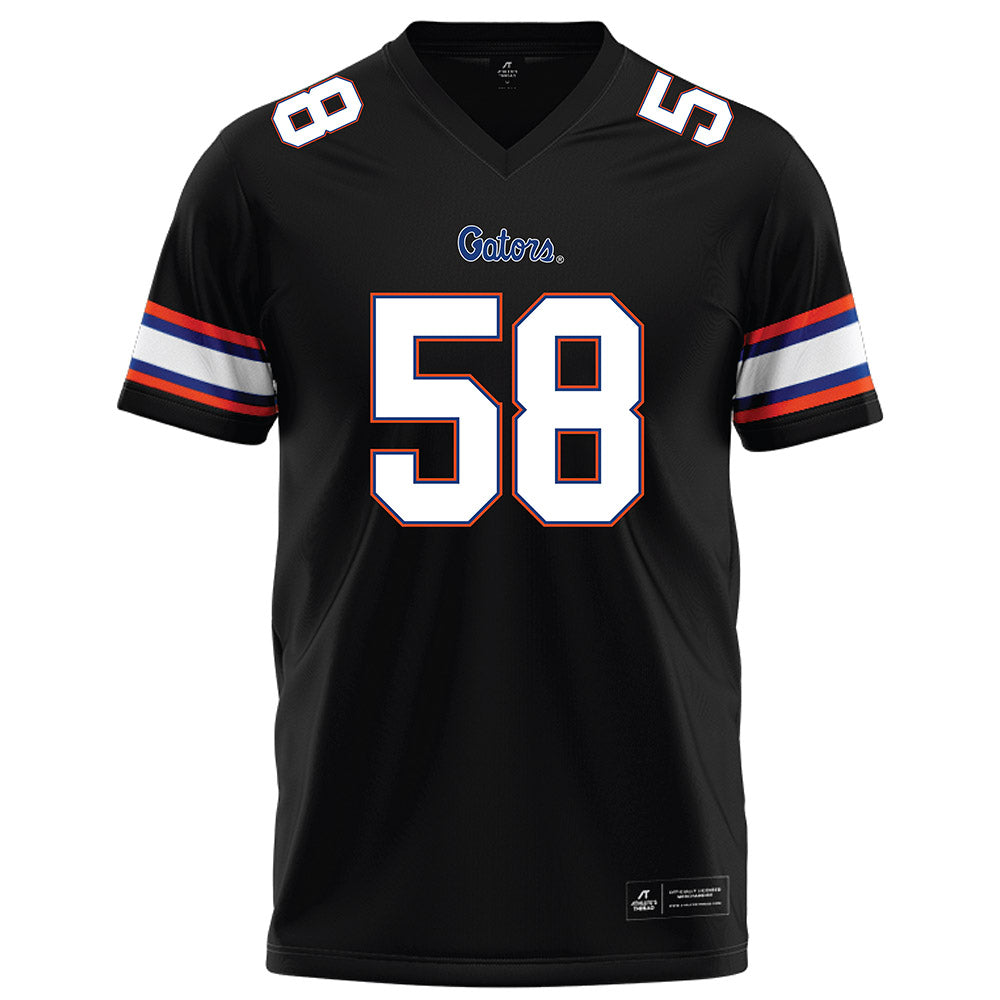 Florida - NCAA Football : Hunter Solwold - Black Football Jersey-0
