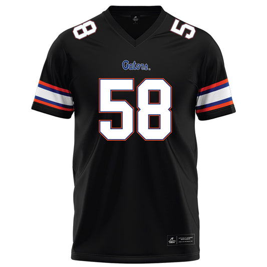 Florida - NCAA Football : Hunter Solwold - Black Football Jersey-0