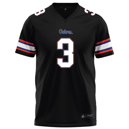 Florida - NCAA Football : Bailey Stockton - Black Football Jersey-0