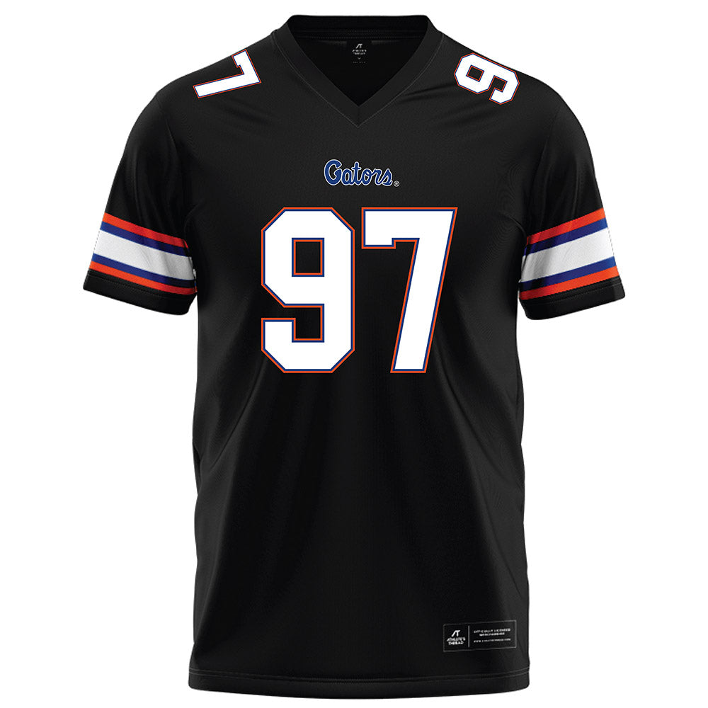 Florida - NCAA Football : Joseph Mbatchou - Black Football Jersey-0