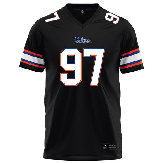 Florida - NCAA Football : Joseph Mbatchou - Black Football Jersey-0