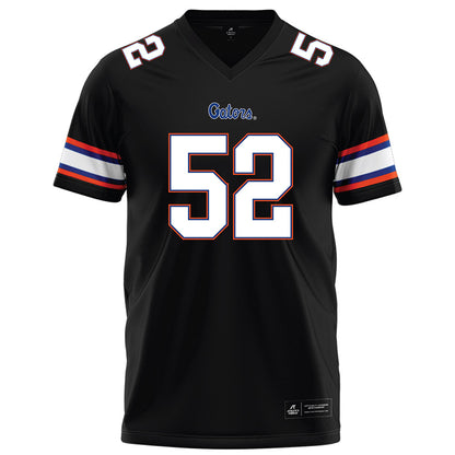 Florida - NCAA Football : Dylan Leighton - Black Football Jersey-0