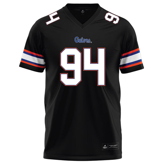 Florida - NCAA Football : Kendall Guervil - Black Football Jersey-0