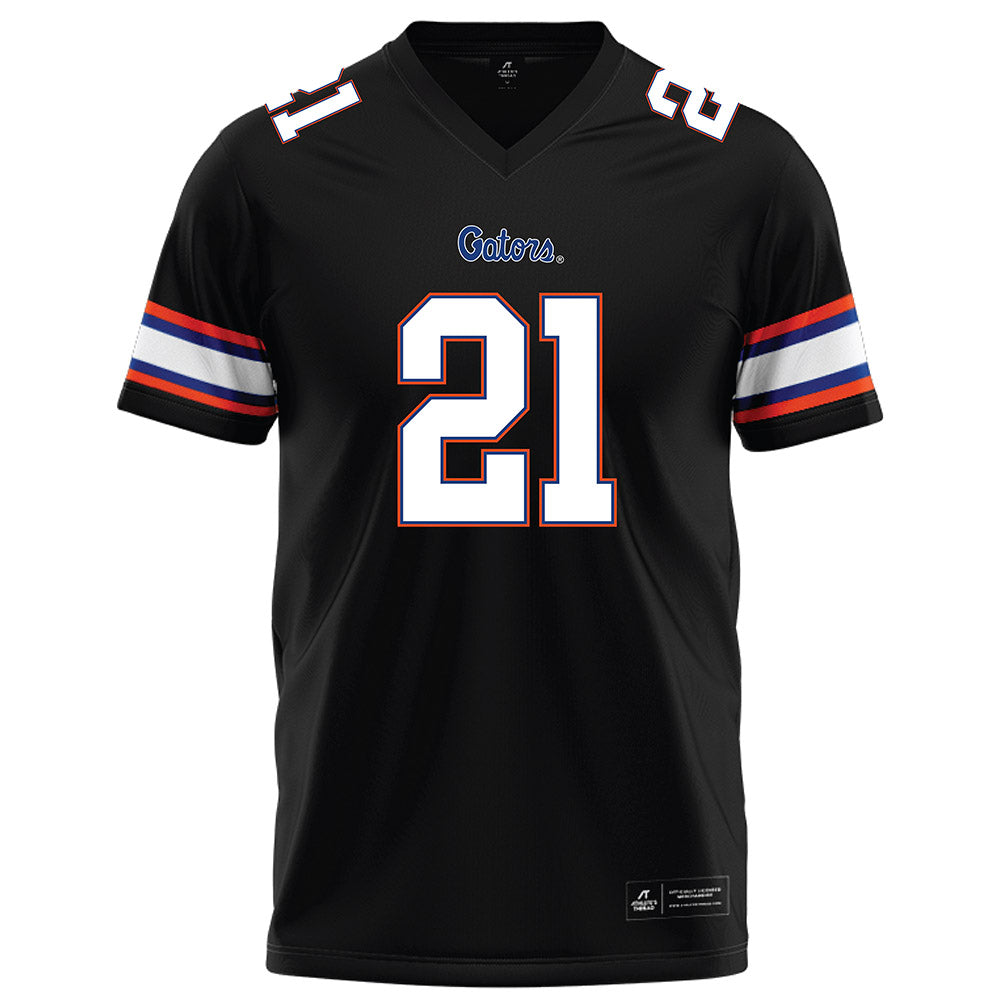 Florida - NCAA Football : Evan Pryor - Black Football Jersey-0