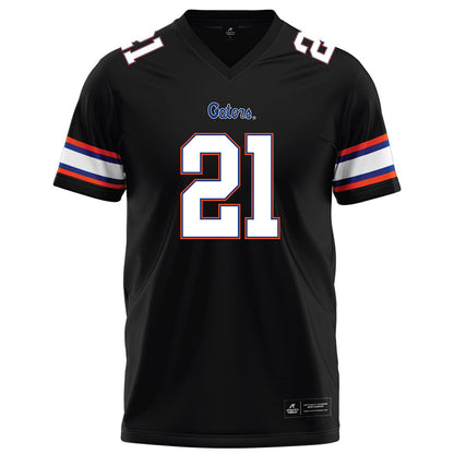 Florida - NCAA Football : Evan Pryor - Black Football Jersey-0