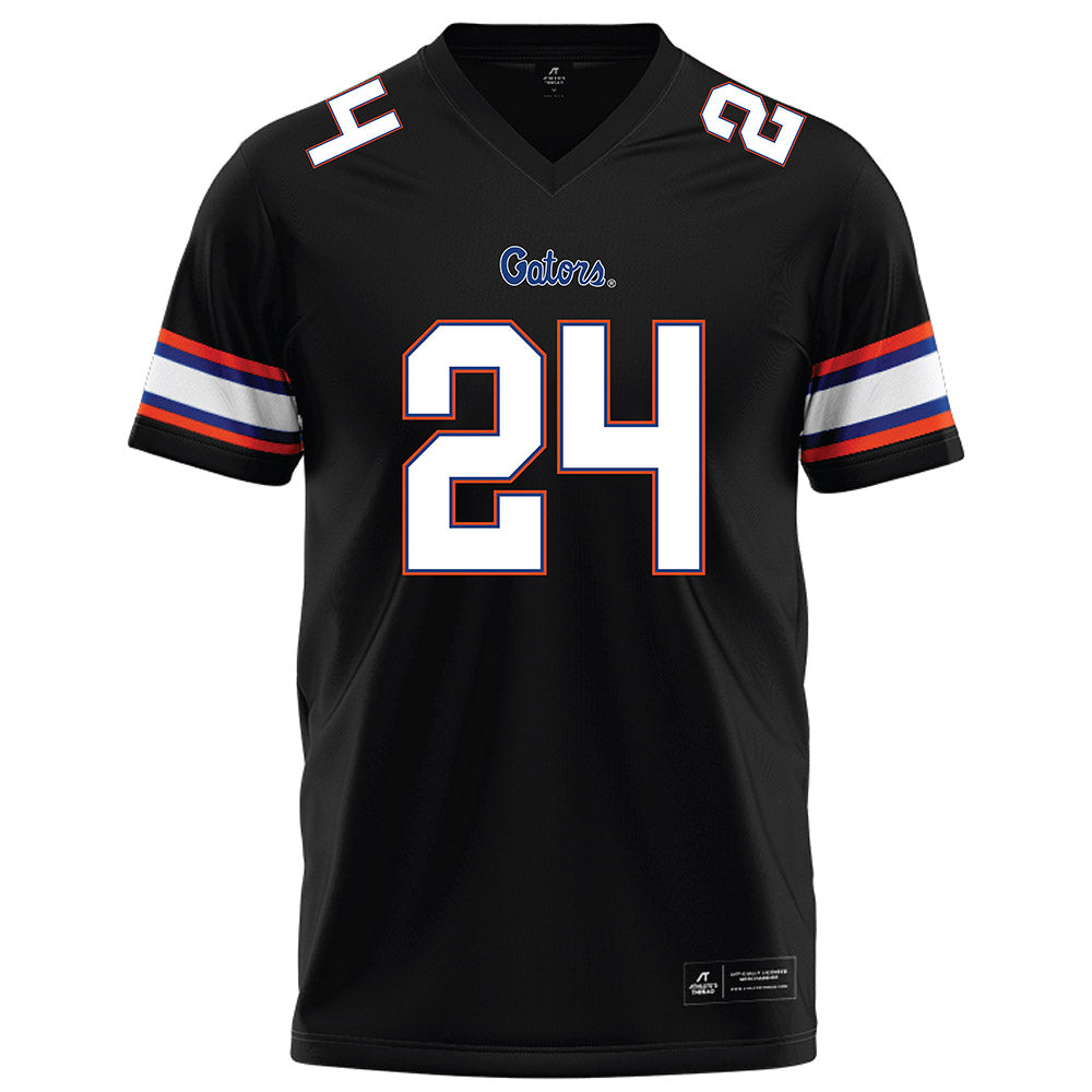 Florida - NCAA Football : London Montgomery - Black Football Jersey-0