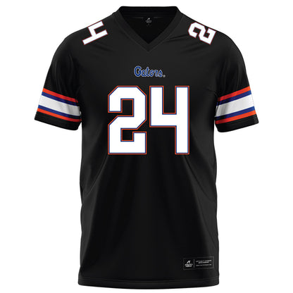 Florida - NCAA Football : London Montgomery - Black Football Jersey-0
