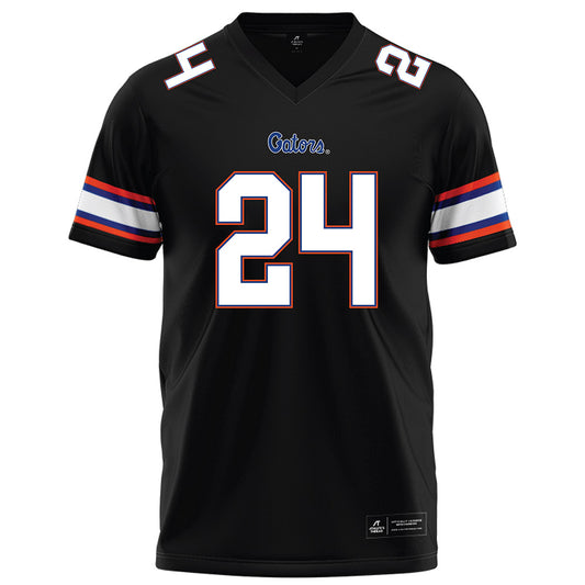 Florida - NCAA Football : London Montgomery - Black Football Jersey-0