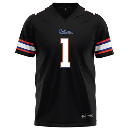 Florida - NCAA Football : Bryce Thornton - Black Football Jersey-0