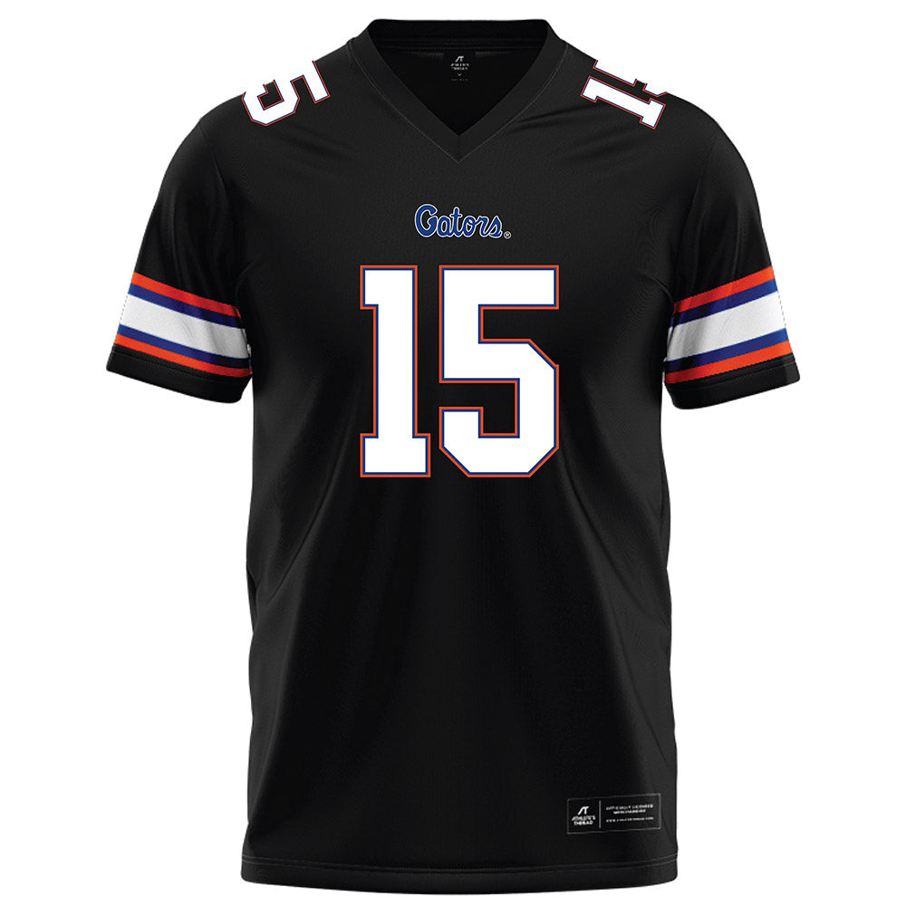 Florida - NCAA Football : Luke Harpring - Black Football Jersey-0