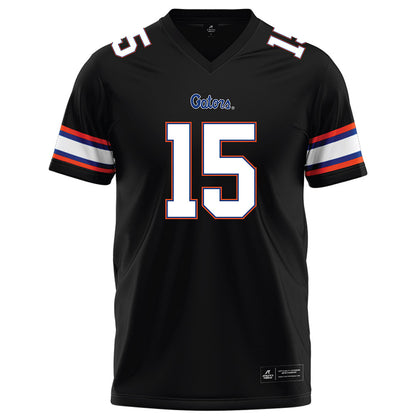 Florida - NCAA Football : Luke Harpring - Black Football Jersey-0