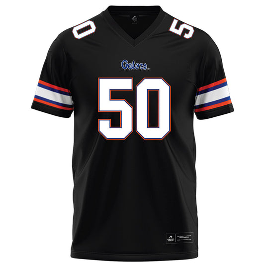 Florida - NCAA Football : Malik Morris - Black Football Jersey-0