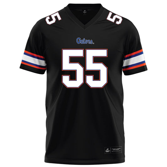 Florida - NCAA Football : Tj Dice Jr - Black Football Jersey-0