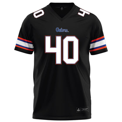 Florida - NCAA Football : Brandon Rabasco - Black Football Jersey