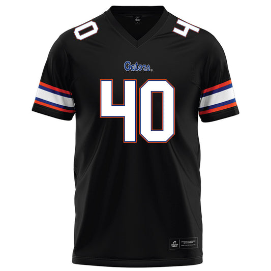Florida - NCAA Football : Brandon Rabasco - Black Football Jersey