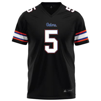 Florida - NCAA Football : Myles Graham - Black Football Jersey