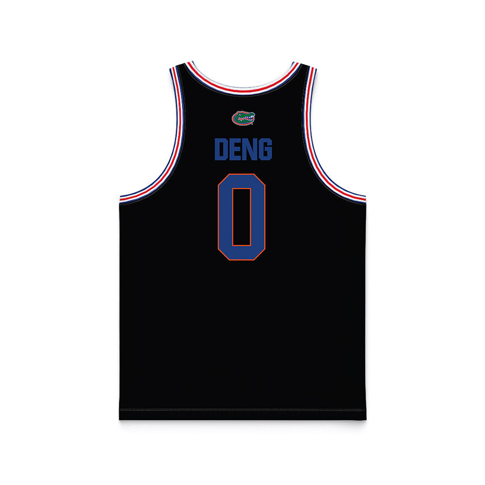 Florida - NCAA Women's Basketball : Sarah Deng - Black Basketball Jersey-1