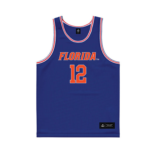 Florida - NCAA Women's Basketball : Daviane Mindoudi - Royal Basketball Jersey-0