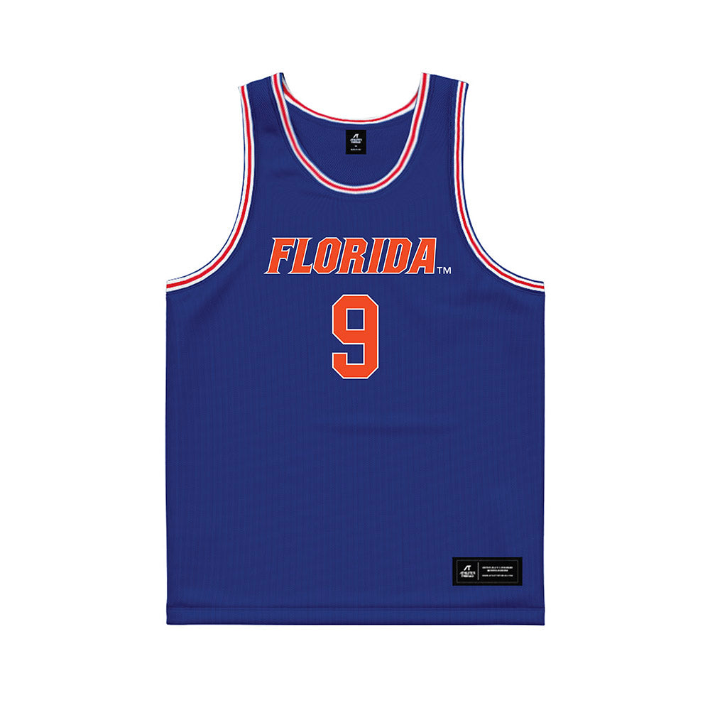 Florida - NCAA Women's Basketball : Alexia Dizeko - Royal Basketball Jersey