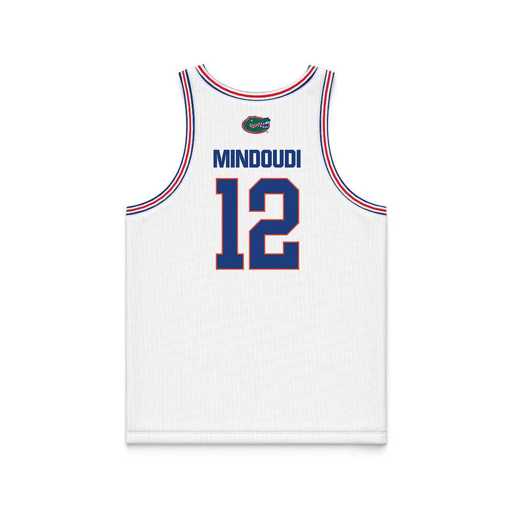 Florida - NCAA Women's Basketball : Daviane Mindoudi - White Basketball Jersey-1
